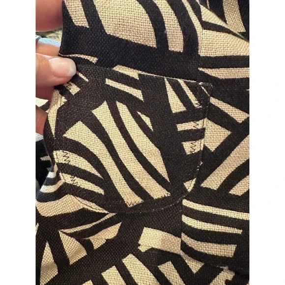 Carole Little 100% Linen Blazer Jacket Classic Career Women's size M - Picture 8 of 8